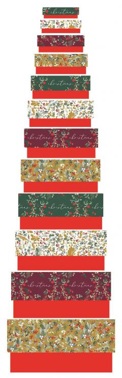 Cutie de cadou - Stephanie Dyment - Christmas Foliage - Model 5