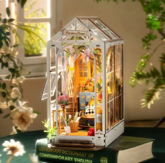 Puzzle 3D - Cotor de carte DIY - Garden House