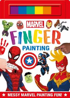 Coperta cărții Marvel - Finger Painting