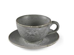 Ceasca cu farfurie-Bitz-Gri