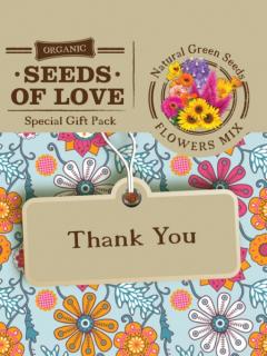 Felicitare Eco - Seeds of Love - Thank You