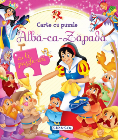 Carte cu puzzle - Alba ca Zapada