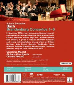 Bach: Brandenburg Concertos (Blu-ray Disc)