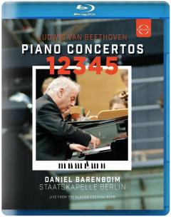 Ludwig Van Beethoven: Piano Concertos 1, 2, 3, 4, 5 (Blu-ray Disc)