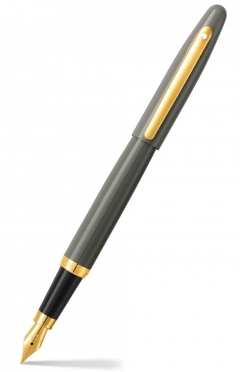 Stilou - VFM Glossy Light Gray with PVD Gold Trims