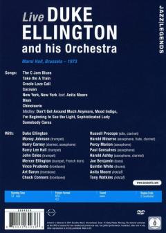 Duke Ellington And His Orchestra Live (Marni Hall, Brussels, 1973) - DVD