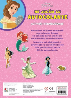 Disney Printese. Ne jucam cu autocolante