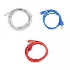 Cablu micro USB 2.0 - 180 cm - mai multe culori Kikkerland