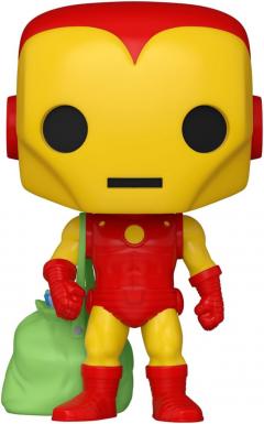 Figurina - Pop! Marvel Holiday: Iron Man