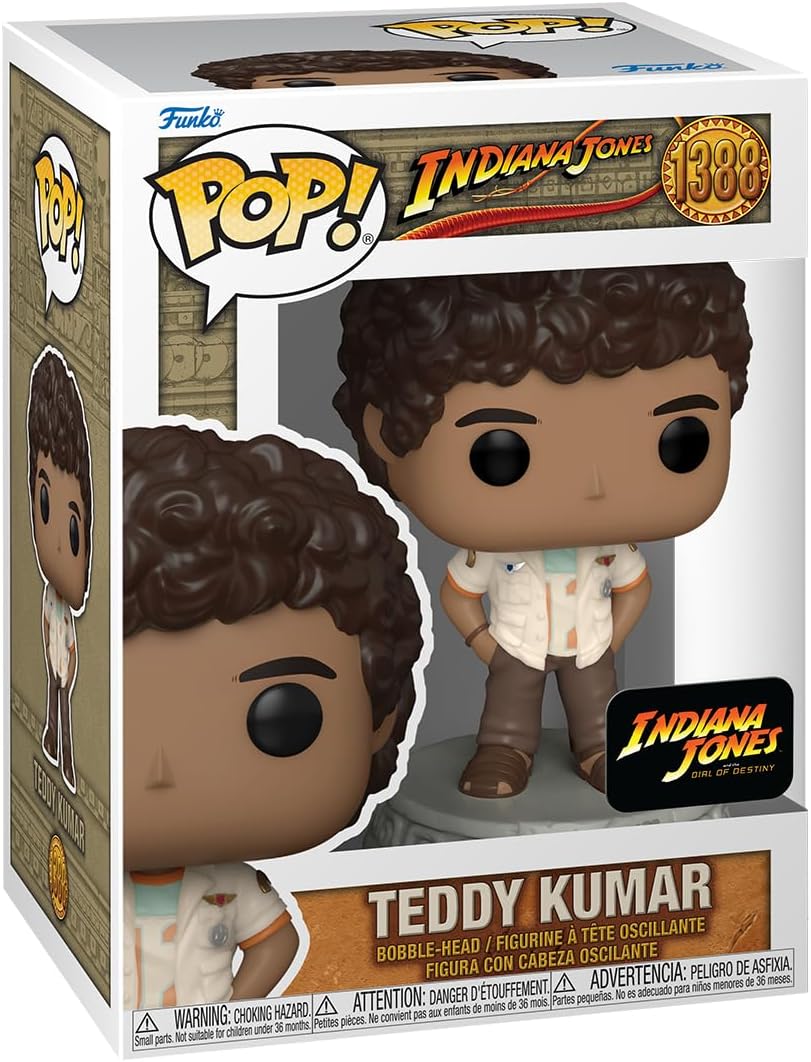 Figurina - Indiana Jones - Teddy Kumar - Funko