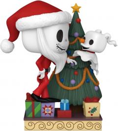 Figurina - Pop! Deluxe The Nightmare Before Christmas: Jack Skellington and Zero (with Tree)