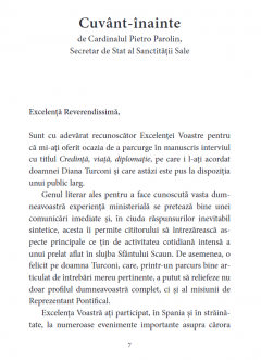 Credinta, viata, diplomatie