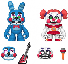Set 2 figurine - Five Nights at Freddy's - Bonnie & Baby