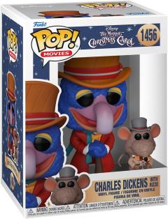 Figurina - Pop! Movies - The Muppet Christmas Carol: Charles Dickens with Rizzo