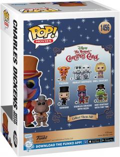 Figurina - Pop! Movies - The Muppet Christmas Carol: Charles Dickens with Rizzo