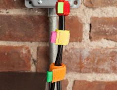 Set 8 arici pentru cabluri - Multi Colour