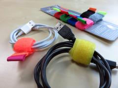 Set 8 arici pentru cabluri - Multi Colour