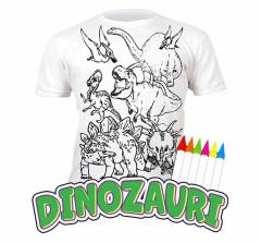 Tricou - Dinozauri, 3-4 ani