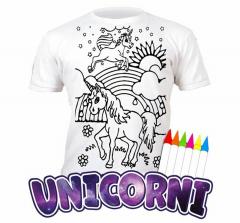 Tricou - Unicorni, 5-6 ani
