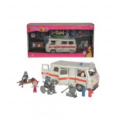 Set de joaca Masha and the Bear, Ambulanta