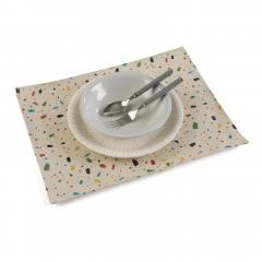 Suport pentru farfurie - Vivid Terrazzo