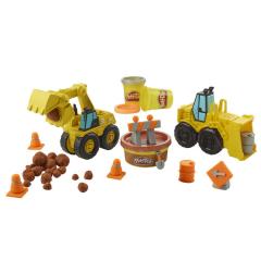 Set plastilina - Play-Doh - Wheels Drive And Dredge Excavator