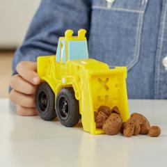 Set plastilina - Play-Doh - Wheels Drive And Dredge Excavator