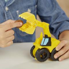 Set plastilina - Play-Doh - Wheels Drive And Dredge Excavator