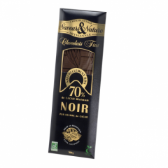 Ciocolata neagra - Table Noir 70% Cacao, 100g Bio