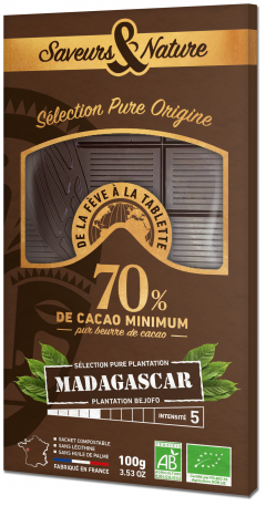 Ciocolata neagra BIO - Madagascar