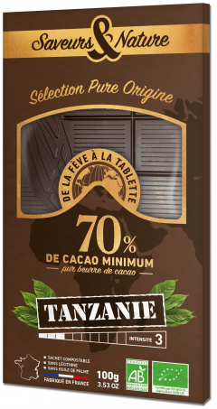 Ciocolata neagra - Tanzanie BIO