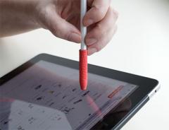 Set 2 capace pentru pix pentru touchscreen - mai multe modele Kikkerland