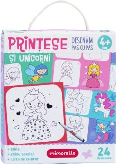 Joc educativ - Printese si unicorni