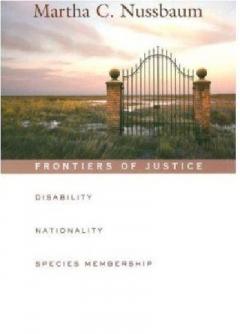 Coperta cărții Frontiers of Justice: Disability, Nationality, Species Membership
