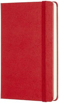 Carnet - Moleskine Classic - Pocket, Hard Cover, Plain - Scarlet Red