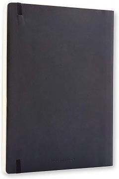 Carnet - Moleskine - Extra Large, Soft Cover, Plain - Black