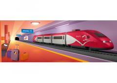 Tren cu accesorii - Thalys Starter Set