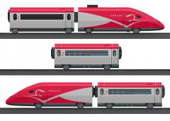 Tren cu accesorii - Thalys Starter Set