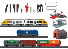 Set 2 trenuri cu accesorii - Premium Starter Set with 2 Trains