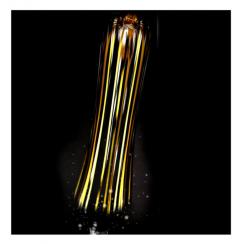 Decor pentru dopul de sampanie - Comet