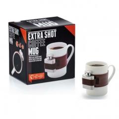 Cana cu mini plosca - Extra Shot Coffee