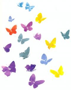 Carte postala - Taking flight