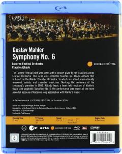 Mahler: Symphony Nr.6 (Blu-ray Disc)