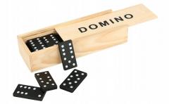 Joc Mini Domino in cutie de lemn