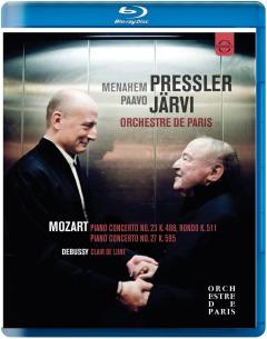 Mozart: Piano Concertos Nos. 23 & 27 / Debussy: Clair de Lune (Blu-ray Disc)