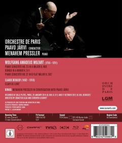 Mozart: Piano Concertos Nos. 23 & 27 / Debussy: Clair de Lune (Blu-ray Disc)