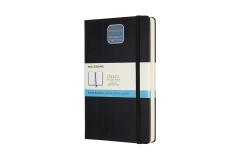 Carnet - Moleskine Notebook, Expanded Large, Dotted, Black Hard Cover