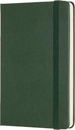 Carnet - Moleskine Notebook, Pocket, Dotted, Myrtle Green, Hard Cover 