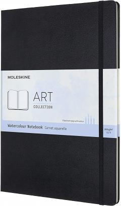 Carnet pentru schite - Moleskine Art Watercolour - Black 