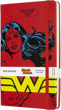 Carnet - Moleskine Wonder Woman - Red